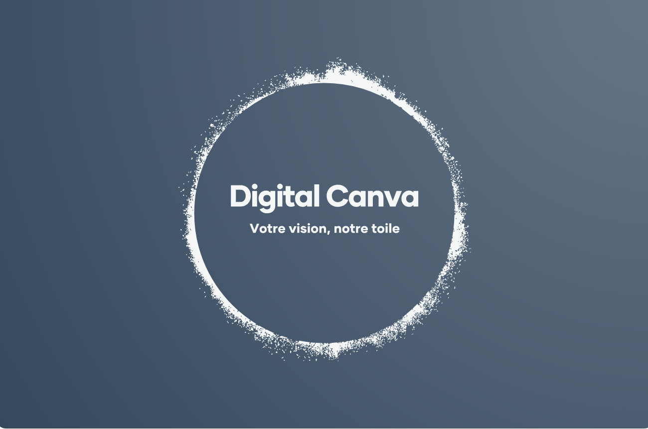 Digital canva logo création